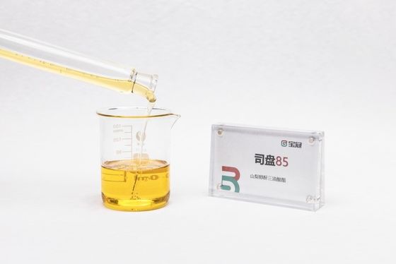 좋은 가격 소르비탄 트리올레이트 C60h108o8. HLB 값 1.8 연한 노란색 점착 액체 온라인으로